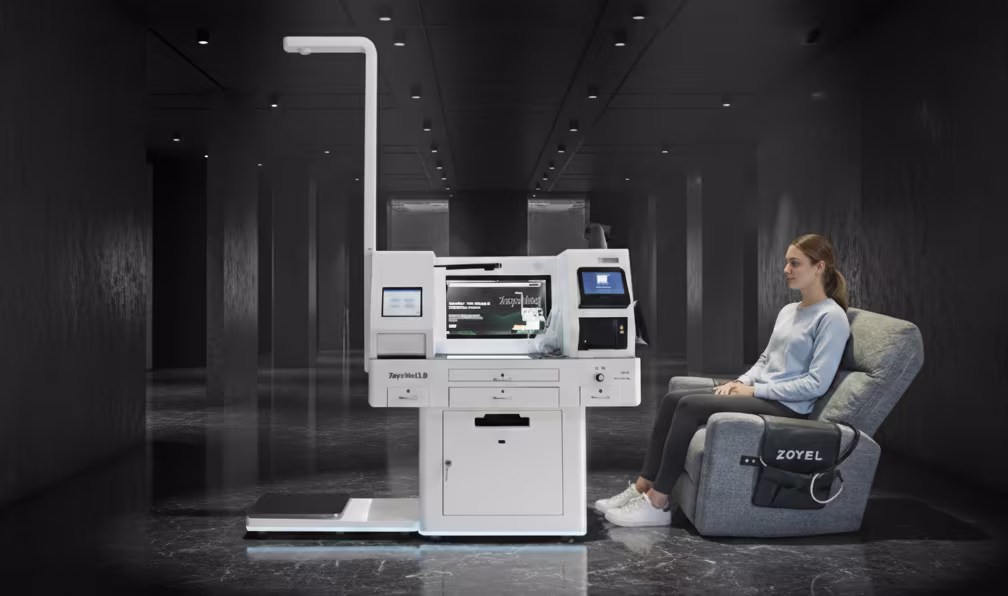 ZoyeMed Kiosk AI-driven digital healthcare device